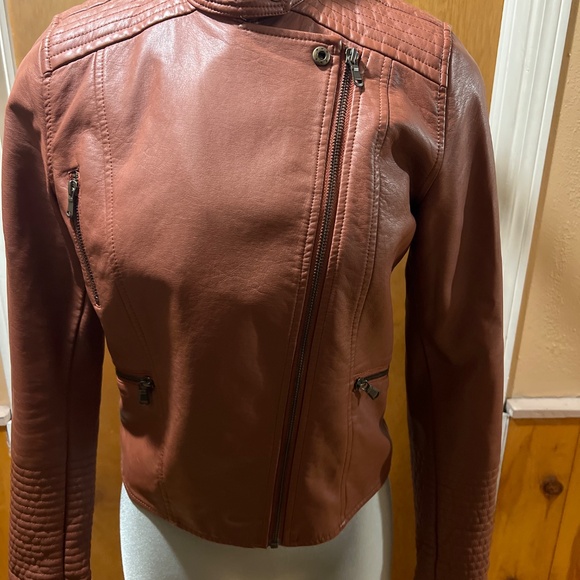 Anthropology Faux Leather Moto Jacket -NWOT - Picture 5 of 13